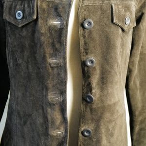 Wilsons Maxima Leather Jacket Brown Size L